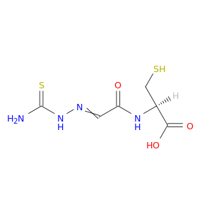 L-Cysteine, N-[[(aminothioxomethyl)hydrazono]acetyl]-