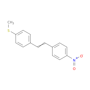1-(methylsulfanyl)-4-[2-(4-nitrophenyl)ethenyl]benzene