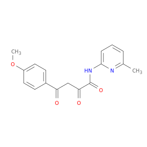Benzenebutanamide,4-methoxy-N-(6-methyl-2-pyridinyl)-a,g-dioxo-