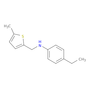 4-Ethyl-N-[(5-methylthiophen-2-yl)methyl]aniline