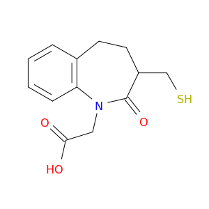 1H-1-Benzazepine-1-aceticacid, 2,3,4,5-tetrahydro-3-(mercaptomethyl)-2-oxo-