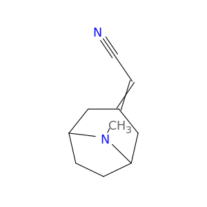 Acetonitrile, (8-methyl-8-azabicyclo[3.2.1]oct-3-ylidene)-