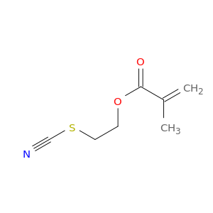 2-Propenoic acid, 2-methyl-, 2-thiocyanatoethyl ester