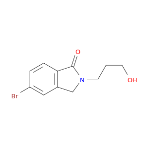 1H-Isoindol-1-one, 5-bromo-2,3-dihydro-2-(3-hydroxypropyl)-