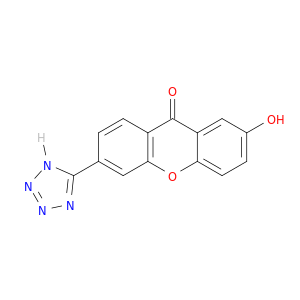 9H-Xanthen-9-one, 2-hydroxy-6-(1H-tetrazol-5-yl)-