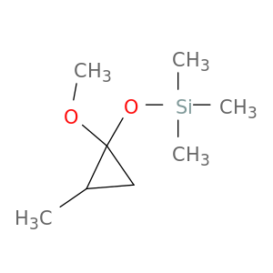 Silane, [(1-methoxy-2-methylcyclopropyl)oxy]trimethyl-