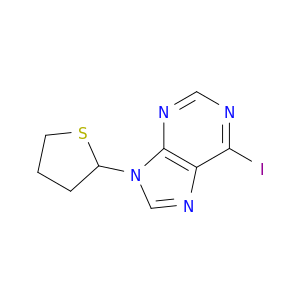 6-iodo-9-(tetrahydrothiophen-2-yl)-9h-purine