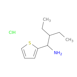 2-噻吩甲烷胺,α-(1-乙基丙基)-,盐酸盐(1：1)