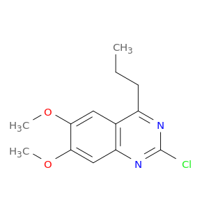 Quinazoline, 2-chloro-6,7-dimethoxy-4-propyl-