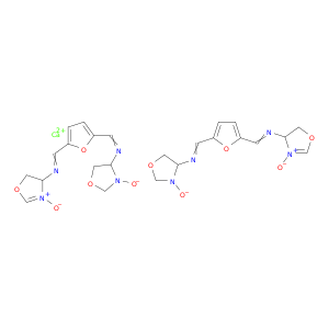 3-Isoxazolidinone,4,4'-[2,5-furandiylbis(methylidynenitrilo)]bis-, calcium salt (1:1) (9CI)
