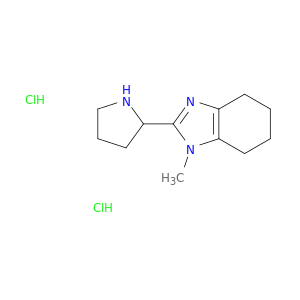 1-Methyl-2-(pyrrolidin-2-yl)-4,5,6,7-tetrahydro-1H-1,3-benzodiazole Dihydrochloride