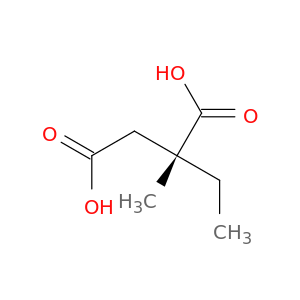 Butanedioic acid, 2-ethyl-2-methyl-, (2R)-