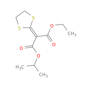 ETHYL PROPAN-2-YL 2-(1,3-DITHIOLAN-2-YLIDENE)PROPANEDIOATE