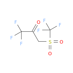 2-Propanone, 1,1,1-trifluoro-3-[(trifluoromethyl)sulfonyl]-