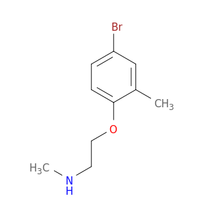 2-(4-BROMO-2-METHYLPHENOXY)-N-METHYLETHANAMINE