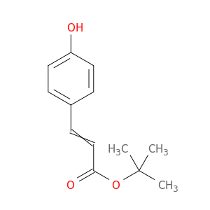 2-Propenoic acid, 3-(4-hydroxyphenyl)-, 1,1-dimethylethyl ester