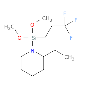 Piperidine, 1-[dimethoxy(3,3,3-trifluoropropyl)silyl]-2-ethyl-