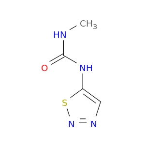 Urea, N-methyl-N'-1,2,3-thiadiazol-5-yl-