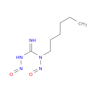 Guanidine,N-hexyl-N,N'-dinitroso- (9CI)