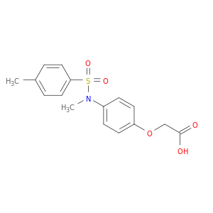 2-(4-(N,4-Dimethylphenylsulfonamido)phenoxy)acetic acid
