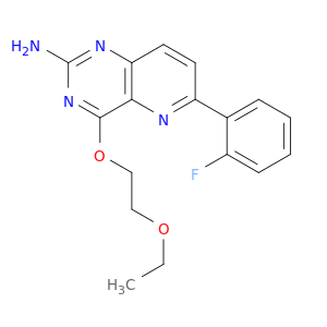Pyrido[3,2-d]pyrimidin-2-amine, 4-(2-ethoxyethoxy)-6-(2-fluorophenyl)-