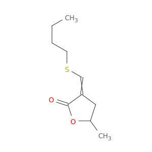 2(3H)-Furanone, 3-[(butylthio)methylene]dihydro-5-methyl-