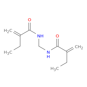 Butanamide, N,N'-methylenebis[2-methylene-