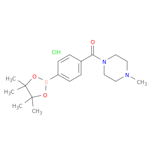 4-(4-Methylpiperazinocarbonyl)phenylboronic acid, pinacol ester