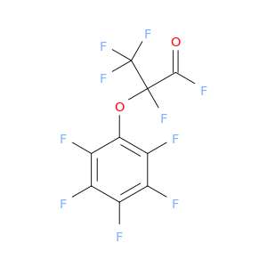 2,3,3,3-tetrafluoro-2-(pentafluorophenoxy)propanoyl fluoride