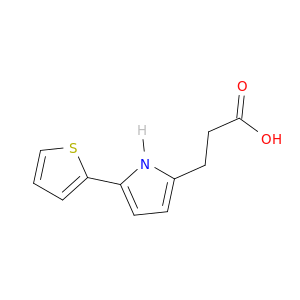 3-(5-(噻吩-2-基)-1H-吡咯-2-基)丙酸