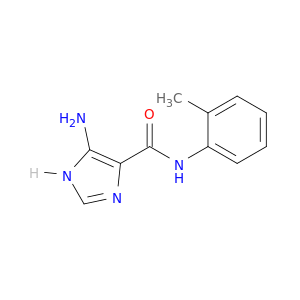 1H-Imidazole-4-carboxamide,5-amino-N-(2-methylphenyl)-