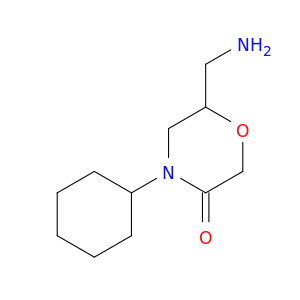 6-(氨基甲基)-4-环己基吗啉-3-酮