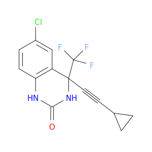 6-chloro-4-(cyclopropylethynyl)-4-(trifluoromethyl)-3,4-dihydroquinazolin-2(1h)-one