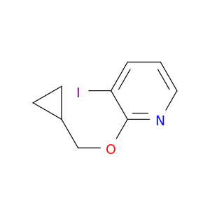 2-(环丙基甲氧基)-3-碘吡啶