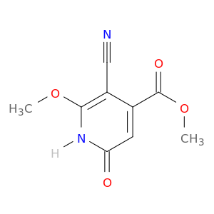 Methyl 5-cyano-6-methoxy-2-oxo-1,2-dihydropyridine-4-carboxylate