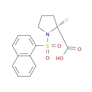 L-Proline, 1-(1-naphthalenylsulfonyl)-