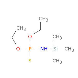 THIOPHOSPHORIC ACID-O,O-DIETHYL ESTER-N-TRIMETHYLSILYLAMIDE