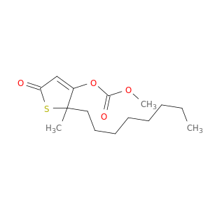 Carbonic acid, 2,5-dihydro-2-methyl-2-octyl-5-oxo-3-thienyl methyl ester
