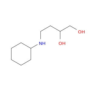 1,2-Butanediol, 4-(cyclohexylamino)-