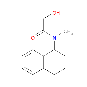 2-hydroxy-N-methyl-N-(1,2,3,4-tetrahydronaphthalen-1-yl)acetamide