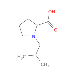 (S)-1-异丁基吡咯烷-2-羧酸