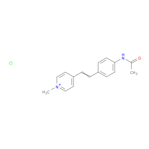 Pyridinium, 4-[2-[4-(acetylamino)phenyl]ethenyl]-1-methyl-, chloride