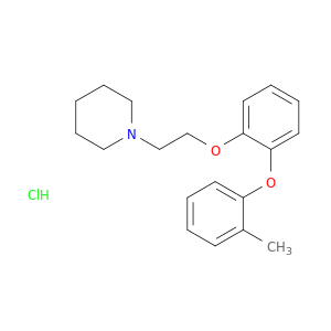 Piperidine,1-[2-[2-(2-methylphenoxy)phenoxy]ethyl]-, hydrochloride (1:1)