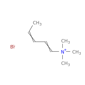 1,3-Pentadien-1-aminium, N,N,N-trimethyl-, bromide