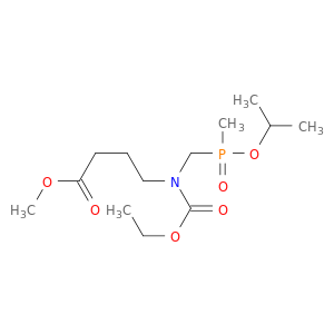METHYL 4-[ETHOXYCARBONYL-[(METHYL-PROPAN-2-YLOXY-PHOSPHORYL)METHYL]AMINO]BUTANOATE