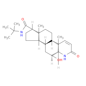 (4AR,4BS,6A,7S,9AS,9BS,11S,11As)-N-(1,1-二甲基乙基)-2,4a,4b,5,6,6a,7,8,9,9a,9b,10,11,11A-四烷基钕-11-羟基-4A,6A-二甲基-2-氧代-1H-Indeno[5,4-F]喹啉-7-甲酰胺