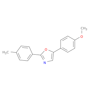 Oxazole, 5-(4-methoxyphenyl)-2-(4-methylphenyl)-