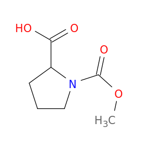 1-(Methoxycarbonyl)pyrrolidine-2-carboxylic acid