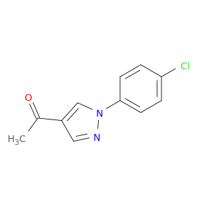 1-[1-(4-CHLOROPHENYL)-1H-PYRAZOL-4-YL]ETHANONE