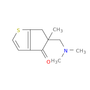 5-((DIMETHYLAMINO)METHYL)-5-METHYL-5,6-DIHYDRO-4H-CYCLOPENTA[B]THIOPHEN-4-ONE